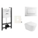 Cenovo zvýhodnený závesný WC set Jika do ľahkých stien / predstenová montáž + WC Glacera Ava SIK