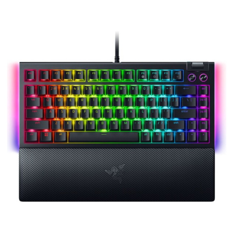 Razer BlackWidow V4 75% US herná klavesnica čierna