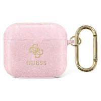 Obal Guess GUA3UCG4GP AirPods 3 cover pink Glitter Collection (GUA3UCG4GP)