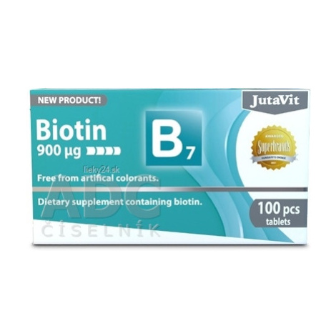 JutaVit Biotín 900 µg