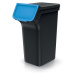 NABBI NPW25S3 odpadkový kôš na triedený odpad (3 ks) 25 l čierna