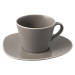 Sivá porcelánová šálka na kávu Villeroy & Boch Like Organic, 270 ml