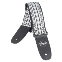 Amumu Hootenanny Embroidery Cotton Strap Black & White