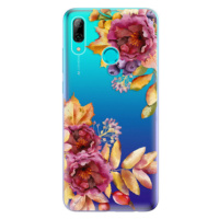 Odolné silikónové puzdro iSaprio - Fall Flowers - Huawei P Smart 2019