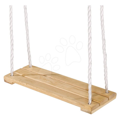 Drevená hojdačka plocha Plank Swing Outdoor Eichhorn prírodná 140-210 cm dĺžka 40*14 cm a 60 kg 