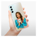 Odolné silikónové puzdro iSaprio - Coffe Now - Brunette - Samsung Galaxy A34 5G