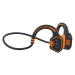 EVOLVEO BoneSwim MP3 16GB, bezdrôtové slúchadlá na lícne kosti, oranžová