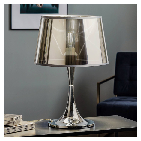 Stolná lampa London Cromo výška 48,5 cm