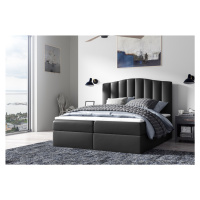 Expedo Čalúnená posteľ boxspring LINDE + topper, 200x200, madryt 9100