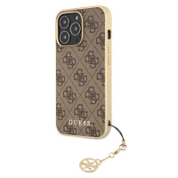 Guess 4G Charms Cover iPhone 13 Pro Max hnedý