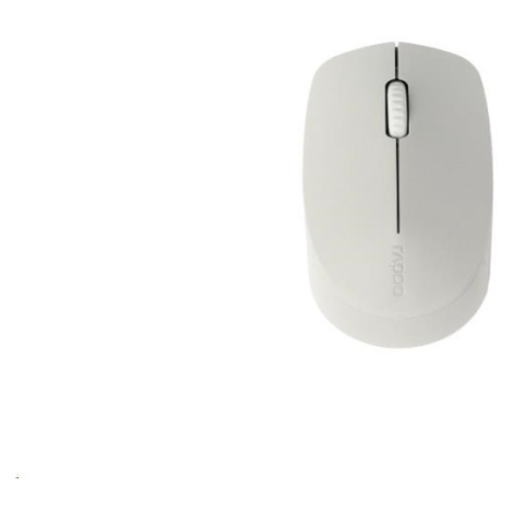 RAPOO myš M100 Silent Comfortable Silent Multi-Mode Mouse, Light Grey