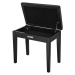 Donner Piano Bench With Storage - Black