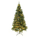 Vianočný stromček so svetielkami, zelená, 220 cm, LED450, CHRISTMAS TYP 5