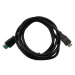HDMI kábel MK Floria, mikroHDMI, 2.0, 1,8m