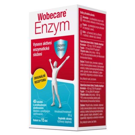 Wobecare Enzym 45 tbl s predĺženým účinkom