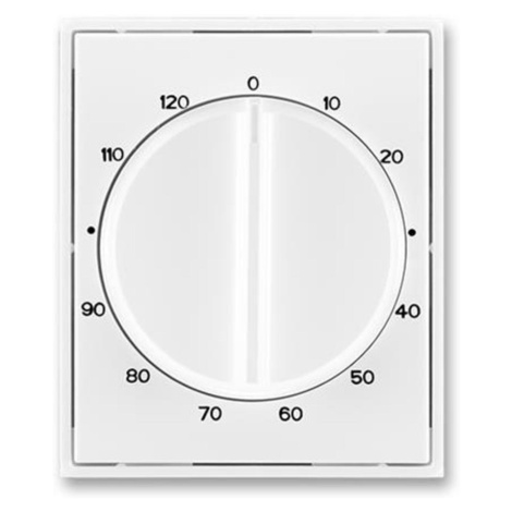 Kryt spínaca casového otocný 120min. biela/biela Element/Time (ABB)
