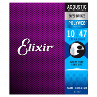 Elixir Polyweb 80/20 Bronze Extra Light