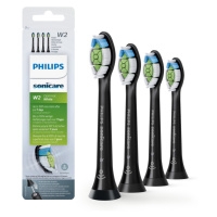 PHILIPS SONICARE Optimal White HX6064/11 čierne náhradné hlavice 4 ks