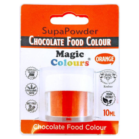 Prášková farba do čokolády Magic Colours (5 g) Choco Orange CP5RNG dortis - Magic Colours