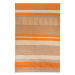 Béžovo-oranžový obojstranný vonkajší koberec z recyklovaného plastu Green Decore Bella, 120 x 18