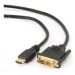 GEMBIRD HDMI - DVI 3 m kábel (M/M, DVI-D, Single Link, pozlátené kontakty, tienený)