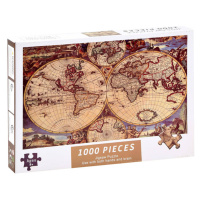 mamido Puzzle antická stará mapa sveta 1000 dielikov