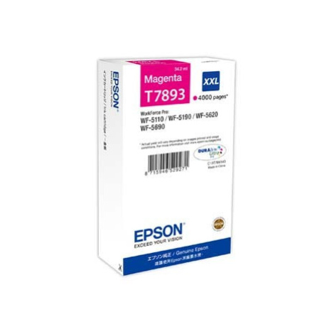 Epson T789340 purpurová (magenta) originálna cartridge