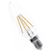 LED žiarovka Emos ZF32203, E14, 4W, sviečka, teplá biela