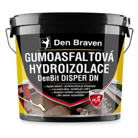 Gumoasfaltová hydroizolácia DEN BRAVEN DenBit DISPER DN 5kg