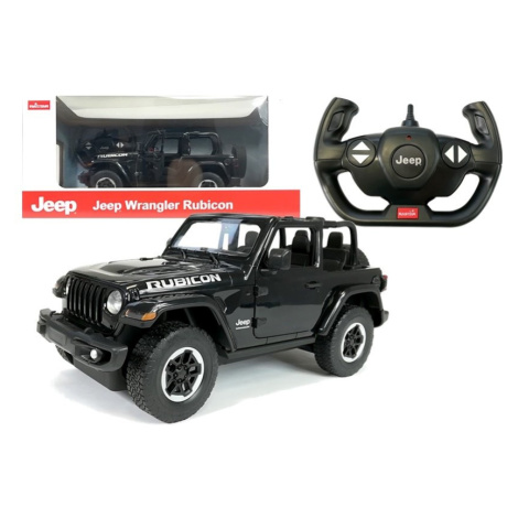 Rastar Auto R / C Jeep Wrangler Rubicon 1:14 Rastar Čierna