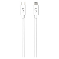 iWant certifikovaný USB-C - Lightning kábel 1m biely