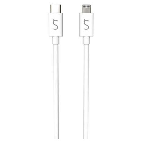 iWant certifikovaný USB-C - Lightning kábel 1m biely