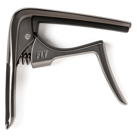 Dunlop Trigger Fly Capo Curved Gun Metal