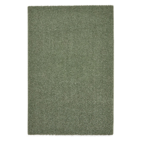 Zelený umývateľný koberec z recyklovaných vlákien 80x150 cm Bali – Think Rugs