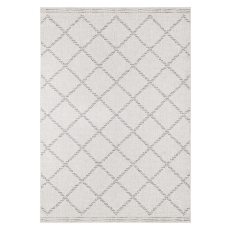 Kusový koberec Twin Supreme 103760 Corsica Grey/Cream – na ven i na doma - 80x150 cm NORTHRUGS -