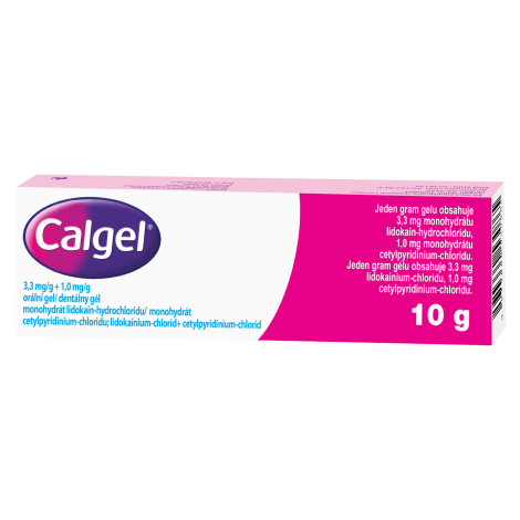 CALGEL zubný gél, 10 g