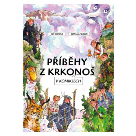 Václav Vávra Příběhy z Krkonoš v komiksech