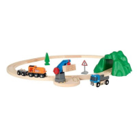 Brio World 33878 Vláčikodráha štartovacia súprava nákladný vlak