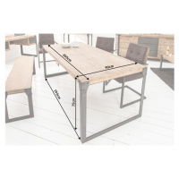 Jedálenský stôl FINEUS Dekorhome 200x90x75 cm,Jedálenský stôl FINEUS Dekorhome 200x90x75 cm