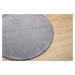 Kusový koberec Apollo Soft šedý kruh - 200x200 (průměr) kruh cm Vopi koberce