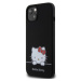 Hello Kitty Liquid Silicone Daydreaming Logo Zadný Kryt pre iPhone 13 Black