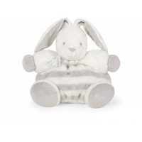 Kaloo plyšový zajačik Bebe Pastel Chubby 30 cm 960081 šedo-krémový