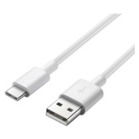 PremiumCord Kábel USB 3.1 C/M - USB 2.0 A/M, rýchle nabíjanie prúdom 3A, 2m, biela