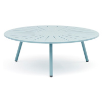 Hliníkový okrúhly záhradný odkladací stolík ø 110 cm Fleole – Ezeis