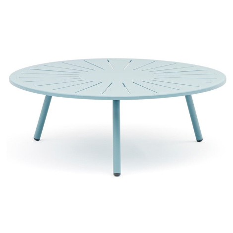 Hliníkový okrúhly záhradný odkladací stolík ø 110 cm Fleole – Ezeis