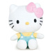 Sanrio Hello Kitty Plush Figure Red Bow Light Blue Pants 25 cm