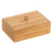 Bambusový box s vekom Wenko Terra, šírka 22 cm