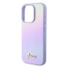 Guess PU Leather Iridescent Metal Script Apple iPhone 15 Pro GUHCP15LPSAIRSU Purple