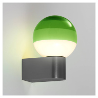 Nástenné svietidlo MARSET Dipping Light A1 LED, zelená/sivá