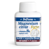 Medpharma Magnesium citrát forte + vitamín B6 67 tabloiet